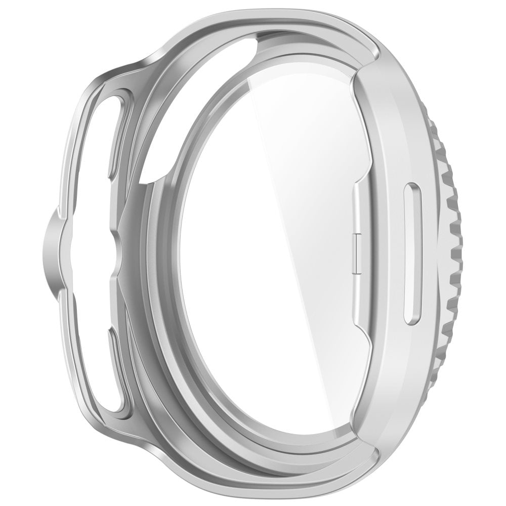 Ovitek Techsuit Defense360 Pro za Samsung Galaxy Watch8 Classic, srebrn