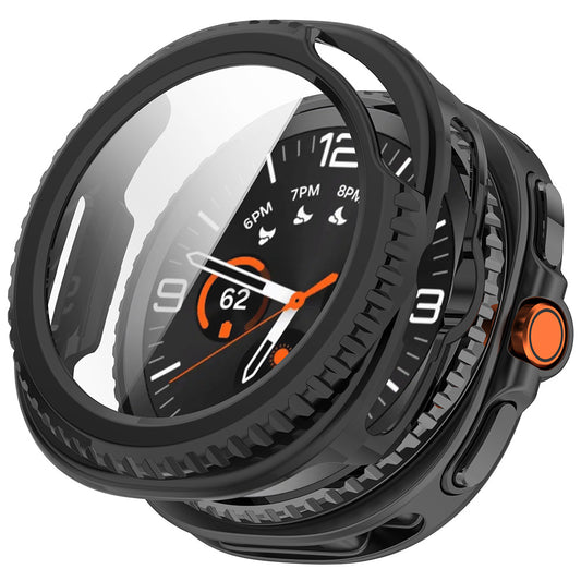 Ovitek Techsuit Defense360 Pro za Samsung Galaxy Watch8 Classic, črn