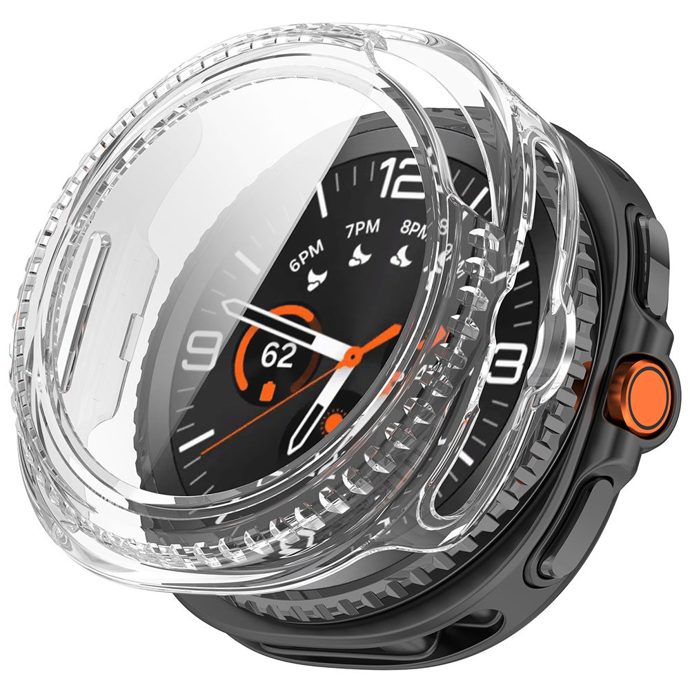 Ovitek Techsuit Defense360 Pro za Samsung Galaxy Watch8 Classic, Prozoren
