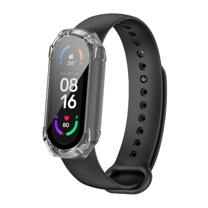 Ovitek Techsuit Defense360 Pro za Xiaomi Smart Band 6 / Band 5 / Band 4, Prozoren