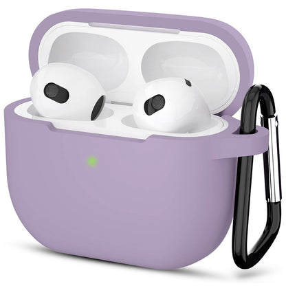 Ovitek Techsuit Silikon za Apple AirPods 3, vijoličen