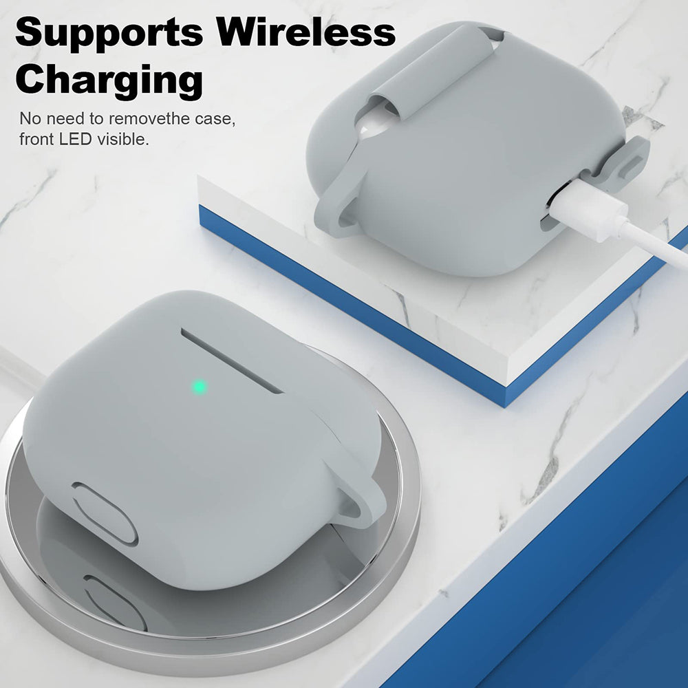 Ovitek Techsuit Silikon za Apple AirPods 3, vijoličen