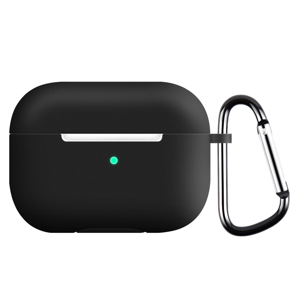 Ovitek Techsuit Silicone za Apple AirPods 3, črn