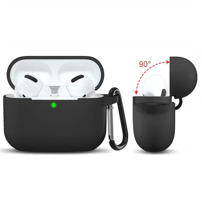 Ovitek Techsuit Silicone za Apple AirPods 3, črn