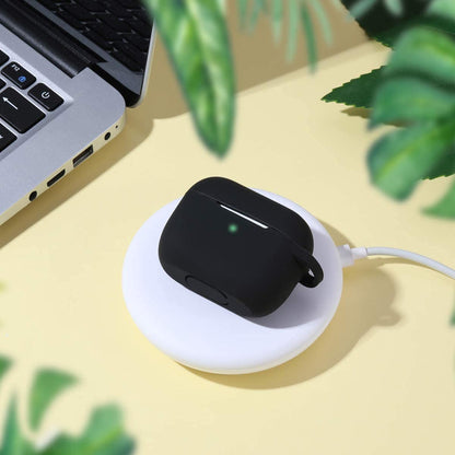 Ovitek Techsuit Silicone za Apple AirPods 3, črn
