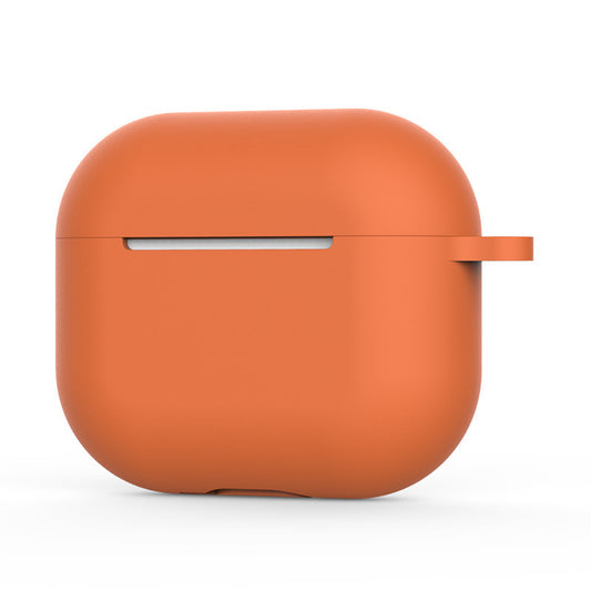 Ovitek Techsuit Silicone za Apple AirPods 4, oranžen
