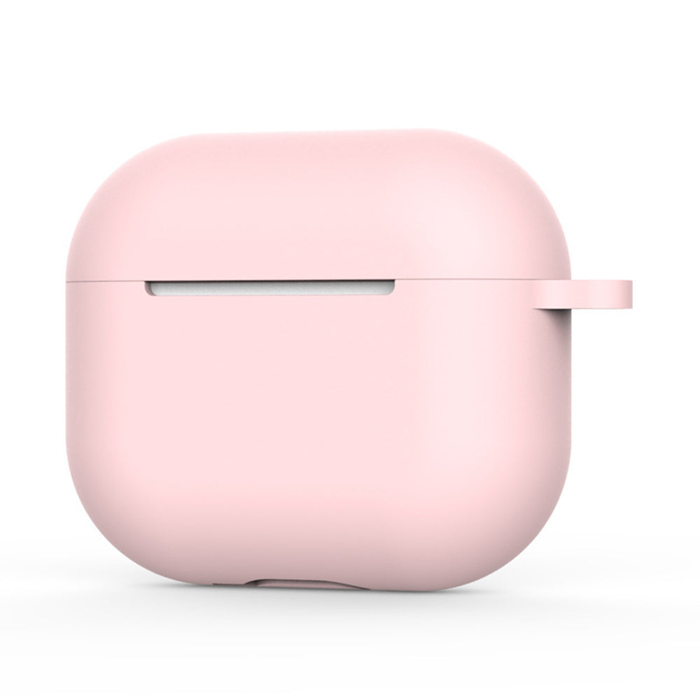 Ovitek Techsuit Silicone za Apple AirPods 4, svetlo roza