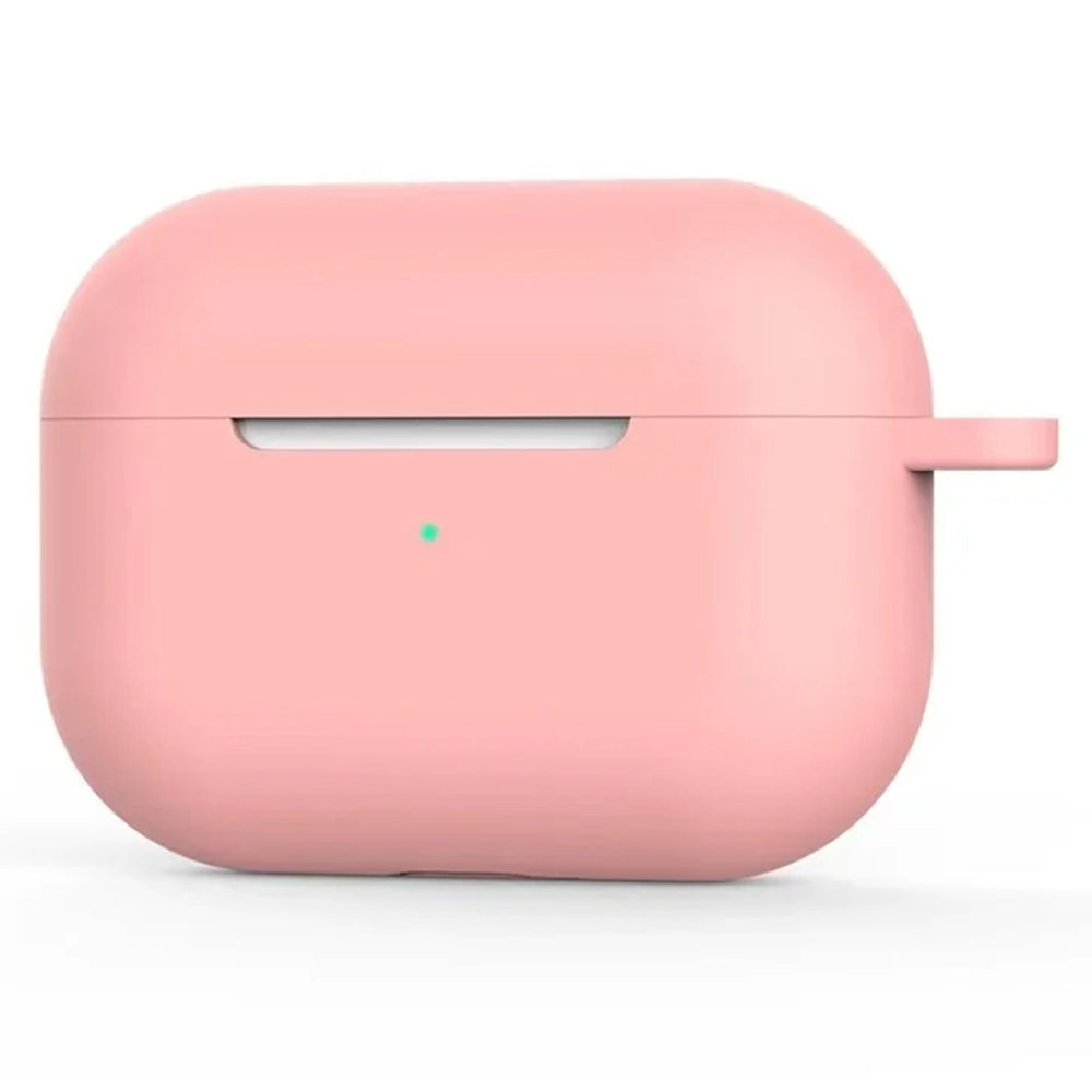 Ovitek Techsuit Silicone za Apple AirPods 4, Temno roza