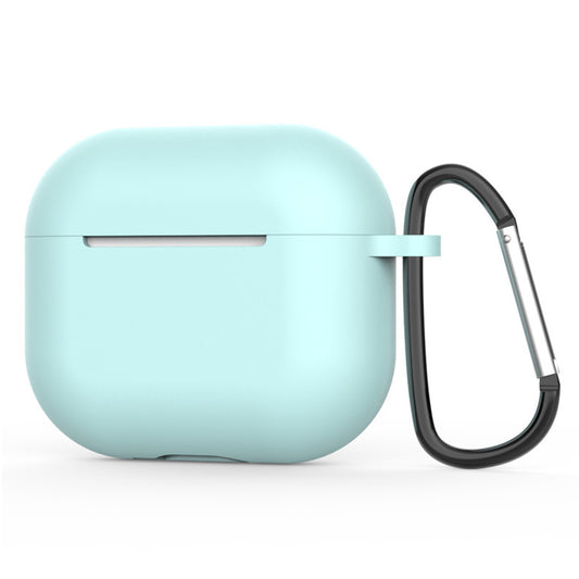 Ovitek Techsuit Silikon za Apple AirPods 4, Svetlo turkizna
