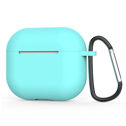 Ovitek Techsuit Silikon za Apple AirPods 4, Temno turkizna