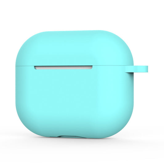 Ovitek Techsuit Silikon za Apple AirPods 4, Temno turkizna