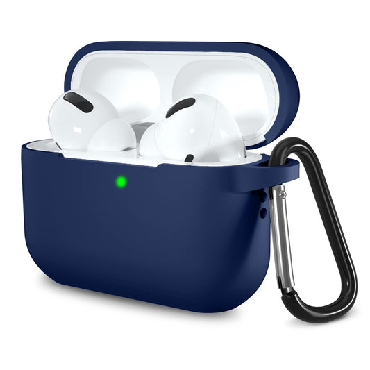 Ovitek Techsuit Silikon za Apple AirPods Pro serijo, mornarsko modra
