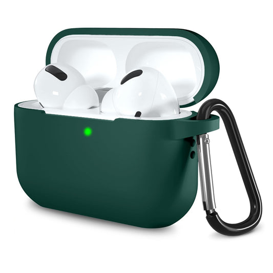 Ovitek Techsuit Silikon za Apple AirPods Pro serijo, Temno zelen