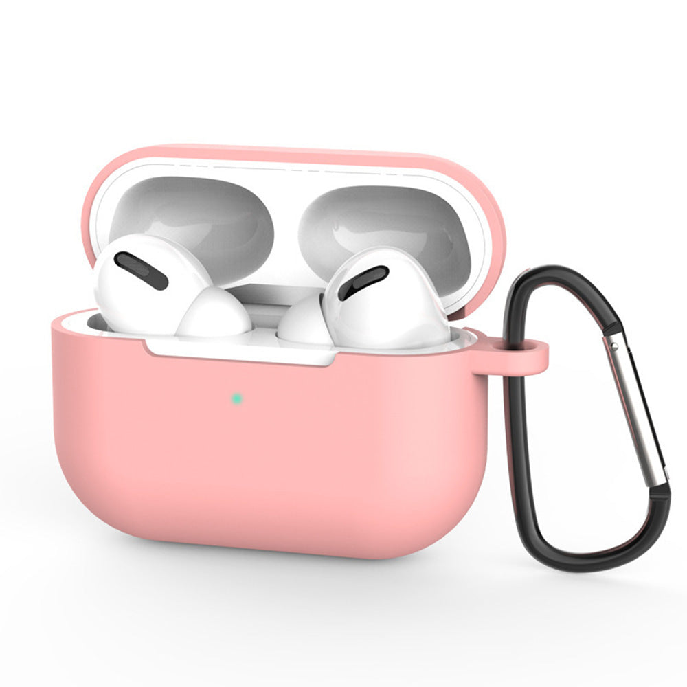 Ovitek Techsuit Silikonski ovitek za Apple AirPods Pro 3, Temno roza