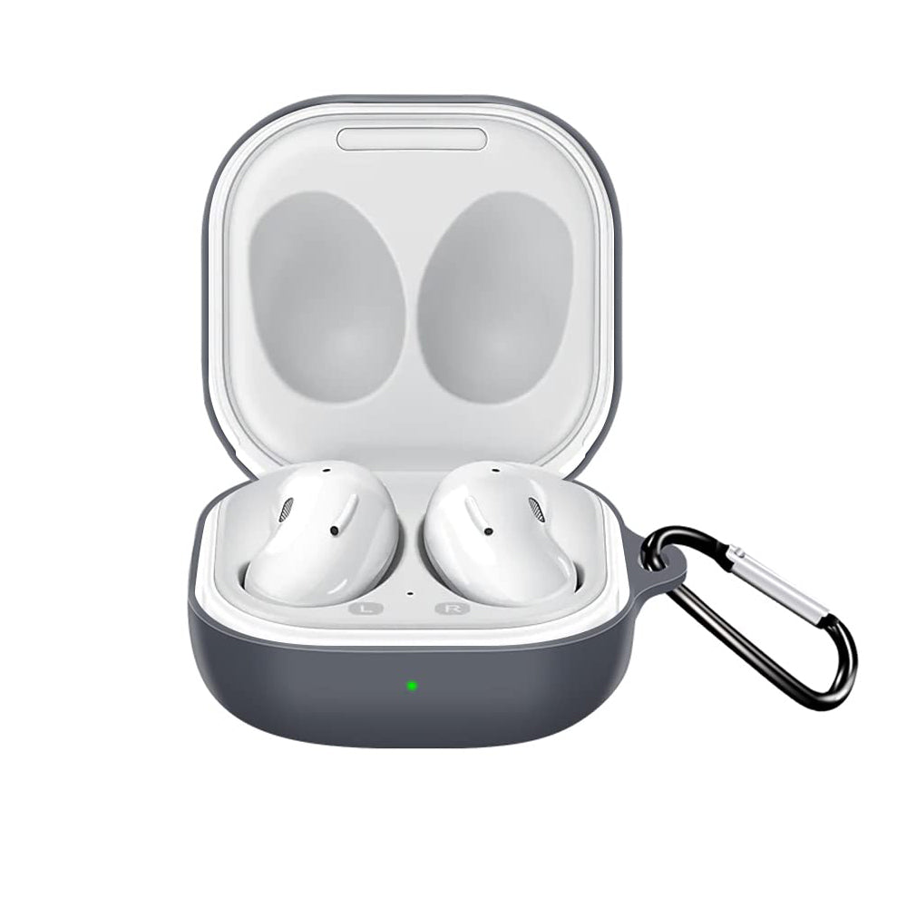 Ovitek Techsuit Silicone za Samsung Galaxy Buds FE / Buds2 Pro / Buds2 / Buds Pro / Buds Live, Črn