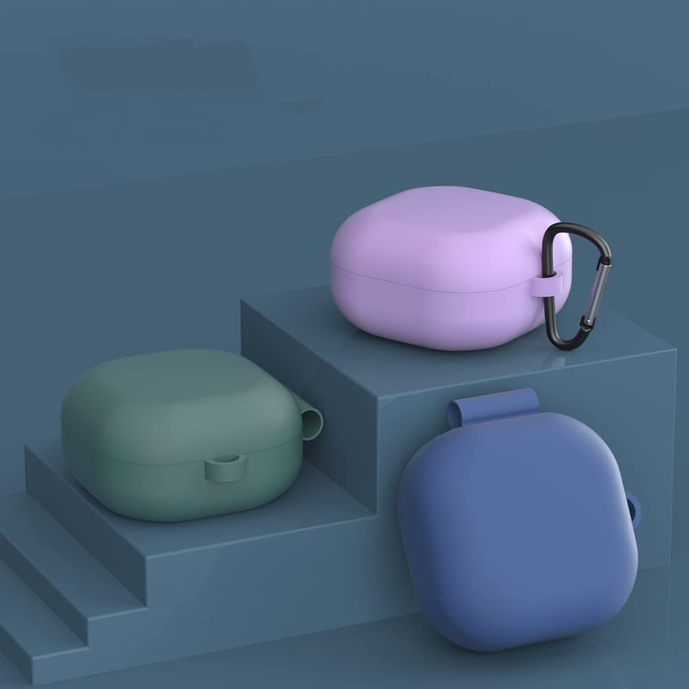 Ovitek Techsuit Silicone za Samsung Galaxy Buds FE / Buds2 Pro / Buds2 / Buds Pro / Buds Live, Črn