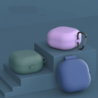 Ovitek Techsuit Silicone za Samsung Galaxy Buds FE / Buds2 Pro / Buds2 / Buds Pro / Buds Live, Črn