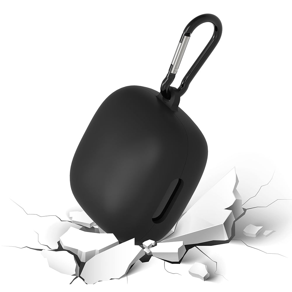 Ovitek Techsuit Silicone za Apple AirPods Gen 1 / Gen 2, Črn