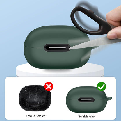 Ovitek Techsuit Silicone za Apple AirPods Gen 1 / Gen 2, Črn