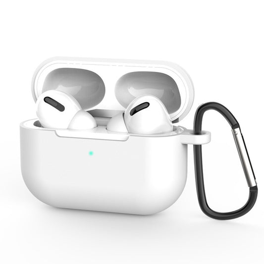 Ovitek Techsuit Silicone za Apple AirPods Pro 3, Bel