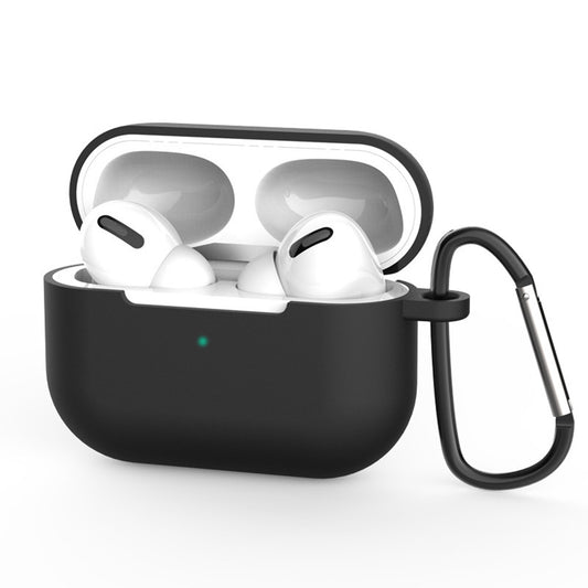 Ovitek Techsuit Silicone za Apple AirPods Pro 3, Črn