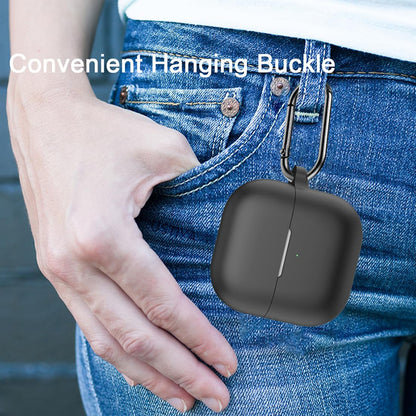 Ovitek Techsuit Silicone za Huawei FreeClip 2, Črn
