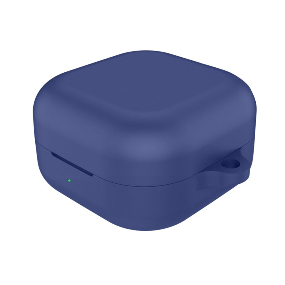 Ovitek Techsuit Silicone za Samsung Galaxy Buds4 / Buds4 Pro, Mornarsko modra