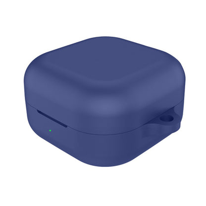 Ovitek Techsuit Silicone za Samsung Galaxy Buds4 / Buds4 Pro, Mornarsko modra