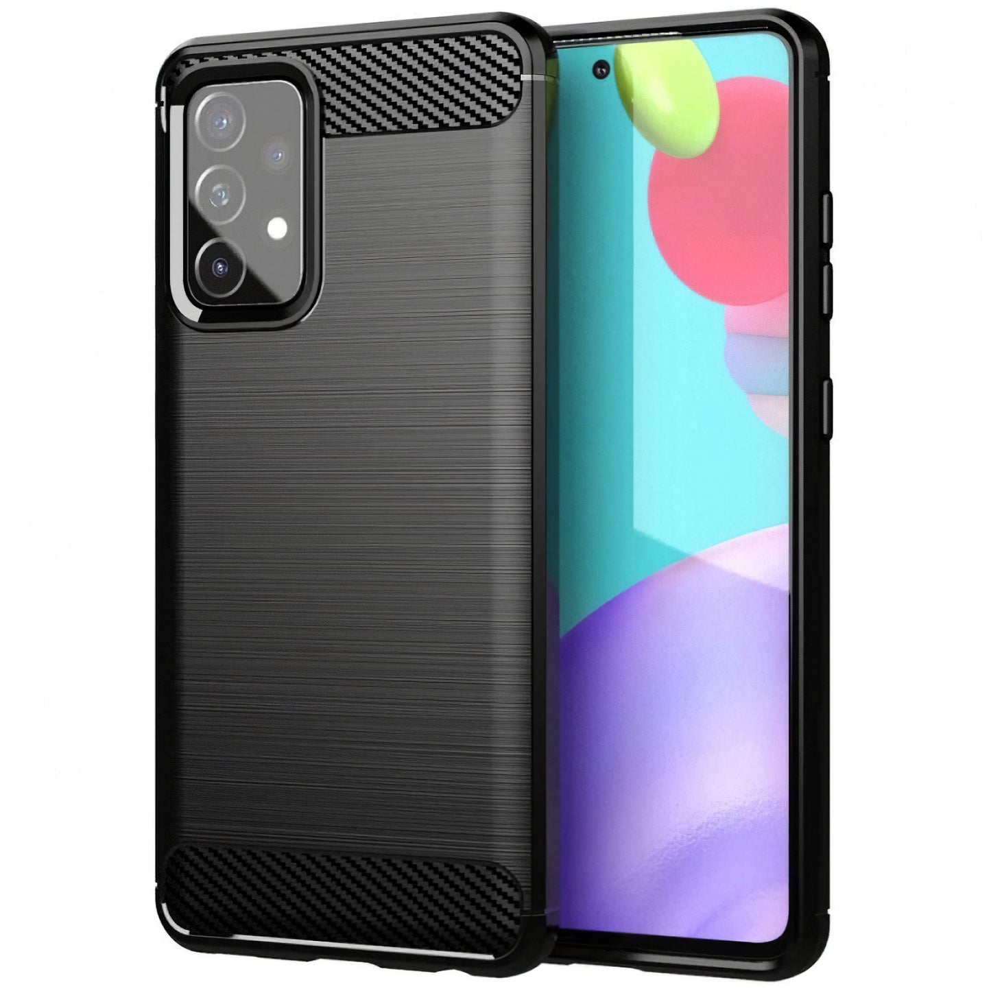 Ovitek za Samsung Galaxy A53 5G A536, OEM, Karbon, Črn