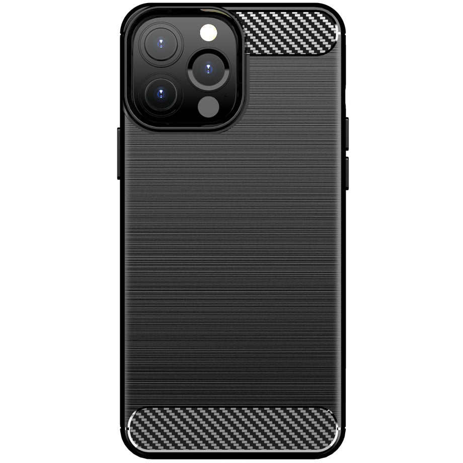 Ovitek za Apple iPhone 14 Pro, OEM, Karbon, Črn