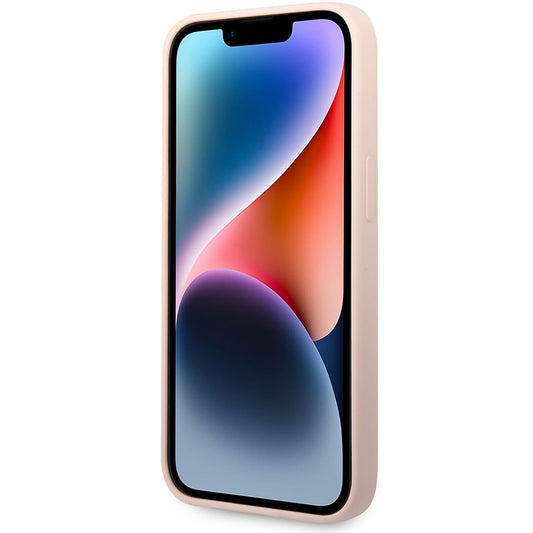 Ovitek za Apple iPhone 14 Plus, Karl Lagerfeld, Silicone Body Choupette, Roza