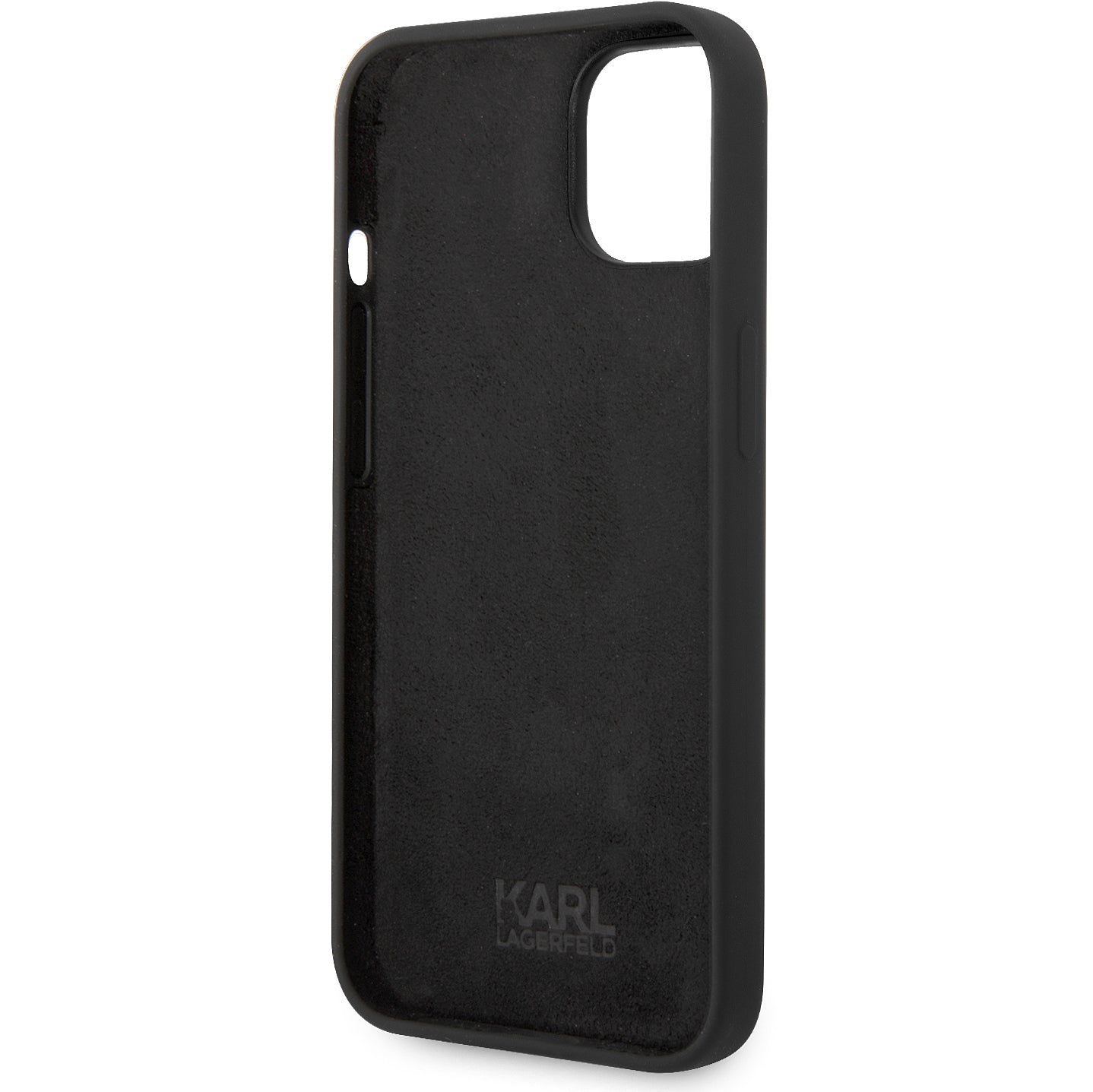 Ovitek za Apple iPhone 14 Plus, Karl Lagerfeld, Silicone Karl's Head, črn