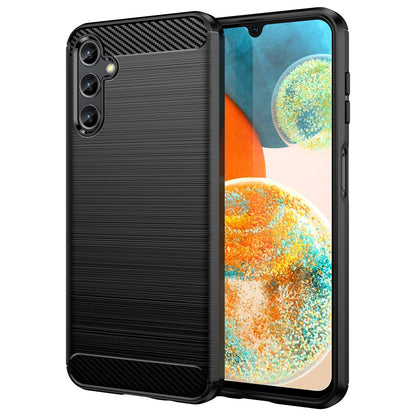 Ovitek za Samsung Galaxy A14 A145 / A14 5G A146, OEM, ogljik, črn