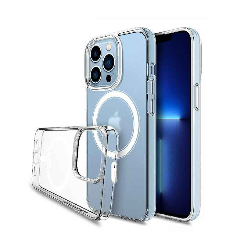 MagSafe ovitek za Apple iPhone 14, OEM, Prozoren