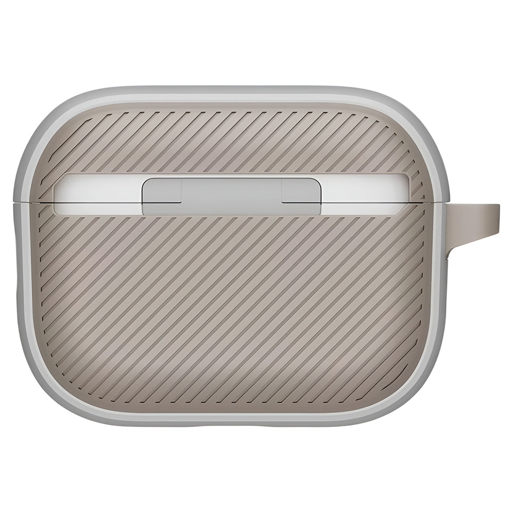 Ovitek UNIQ Clyde za Apple AirPods Pro 3, sivo bež