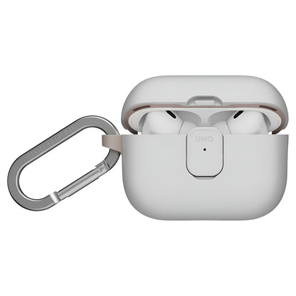 Ovitek UNIQ Clyde za Apple AirPods Pro 3, sivo bež