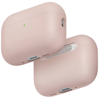 Ovitek UNIQ Lino za Apple AirPods Pro 3, roza
