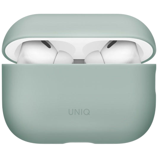 Ovitek UNIQ Lino za Apple AirPods Pro 3, metežno zeleno