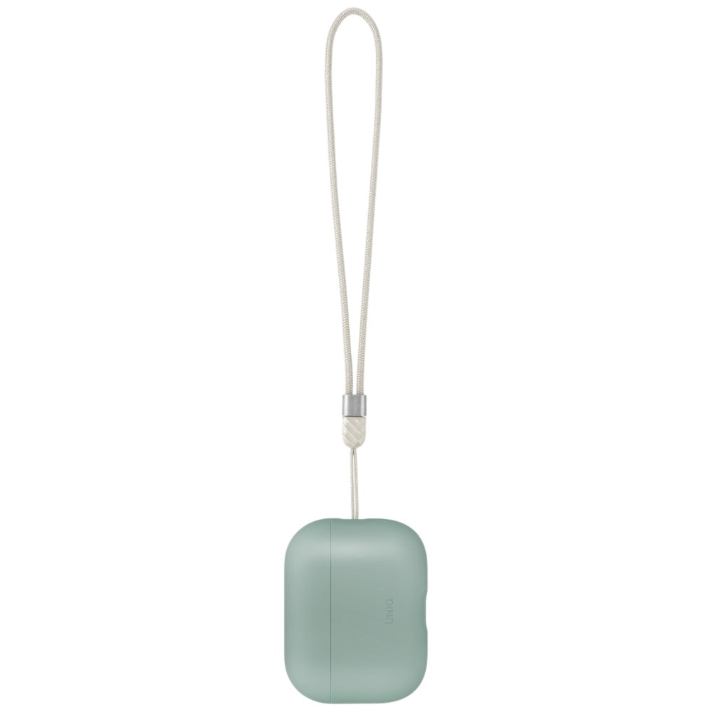 Ovitek UNIQ Lino za Apple AirPods Pro 3, metežno zeleno
