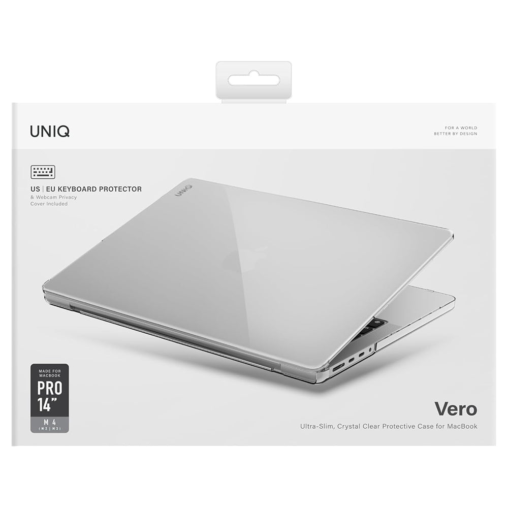 Ovitek UNIQ Vero za Apple MacBook Air 15palčni (2026) / (2025) / (2024) / (2023), Prozoren