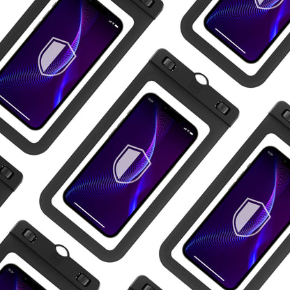 Univerzalni vodoodporni ovitek za telefon max. 7 palcev, 3MK, Hydro, črn