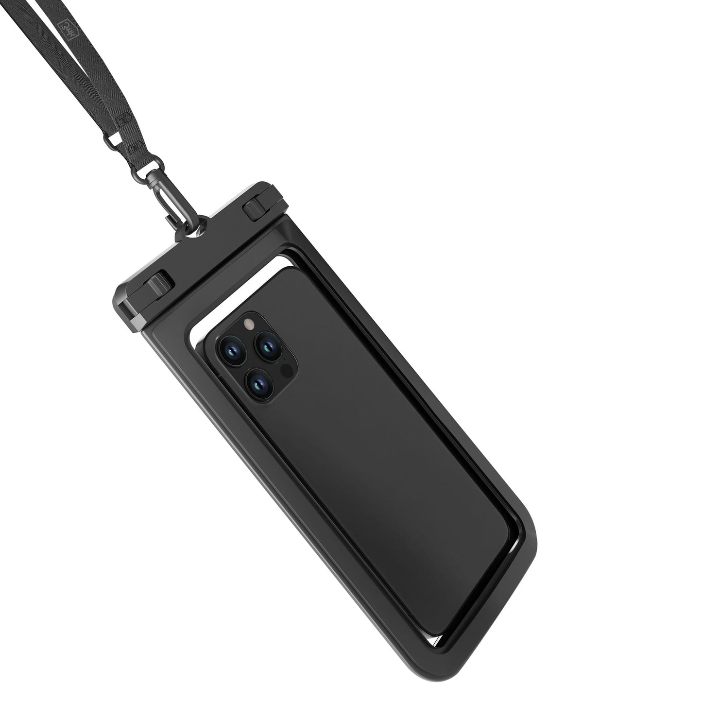 Univerzalni vodoodporni ovitek za telefon max. 7 palcev, 3MK, Hydro, črn