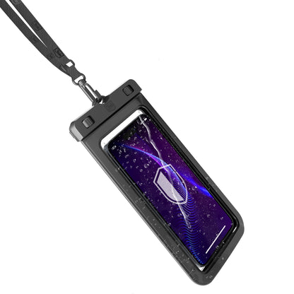 Univerzalni vodoodporni ovitek za telefon max. 7 palcev, 3MK, Hydro, črn