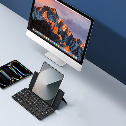 Univerzalni ovitek z Bluetooth tipkovnico za telefon, DUX DUCIS, črn