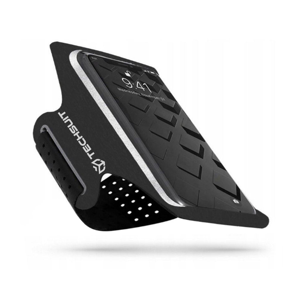 Univerzalni ovitek za telefon max. 6,5 palca, Techsuit, Sports TH10, siva