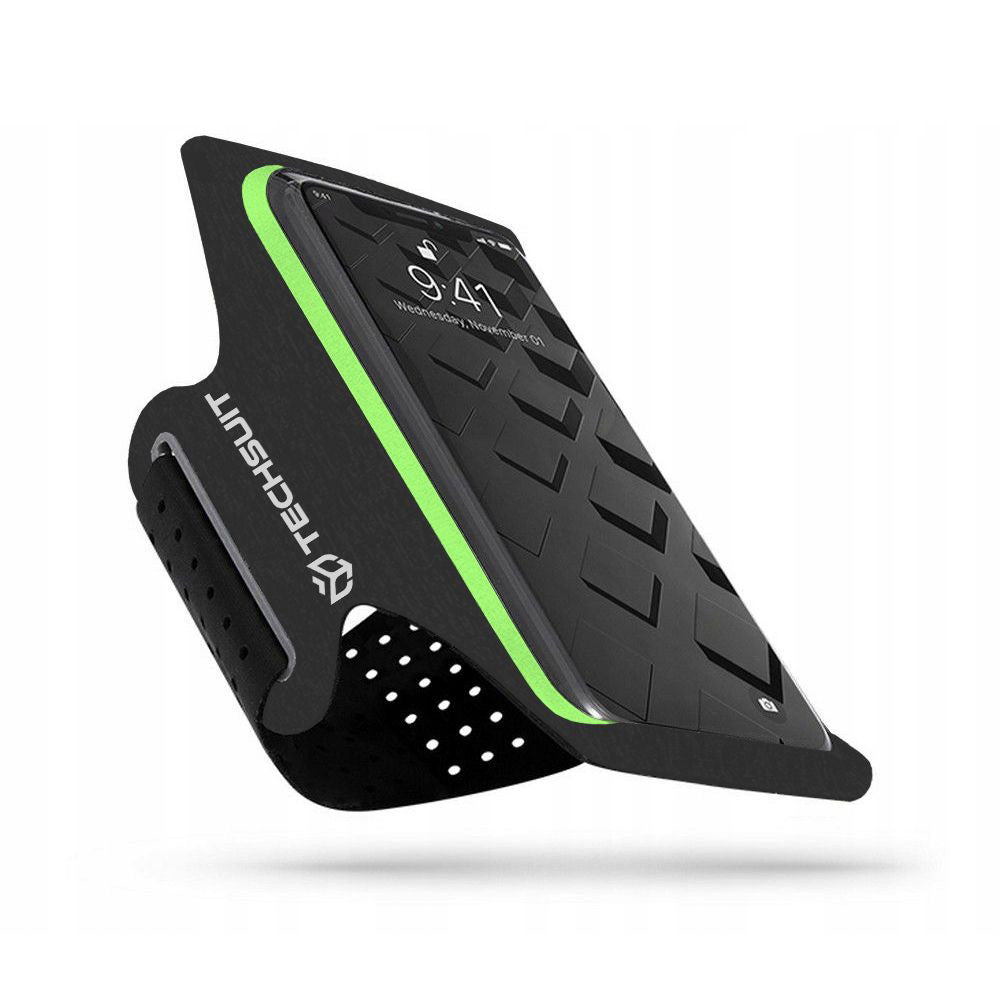 Univerzalni ovitek za telefon max. 6,5 palca, Techsuit, Sports TH10, Zelen