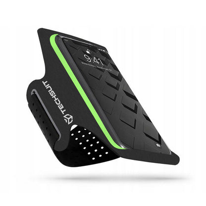 Univerzalni ovitek za telefon max. 6,5 palca, Techsuit, Sports TH10, Zelen