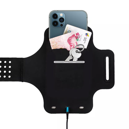 Univerzalni ovitek za telefon max. 6,5 palca, Techsuit, Sports TH10, Zelen