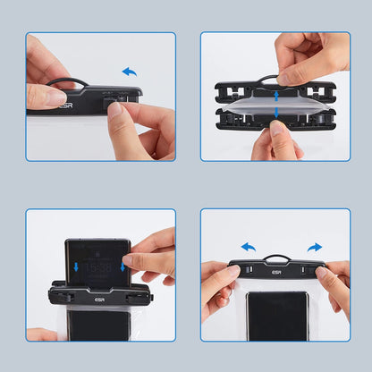 Universal Waterproof Case for Phone max. 6.5inch, ESR, Black