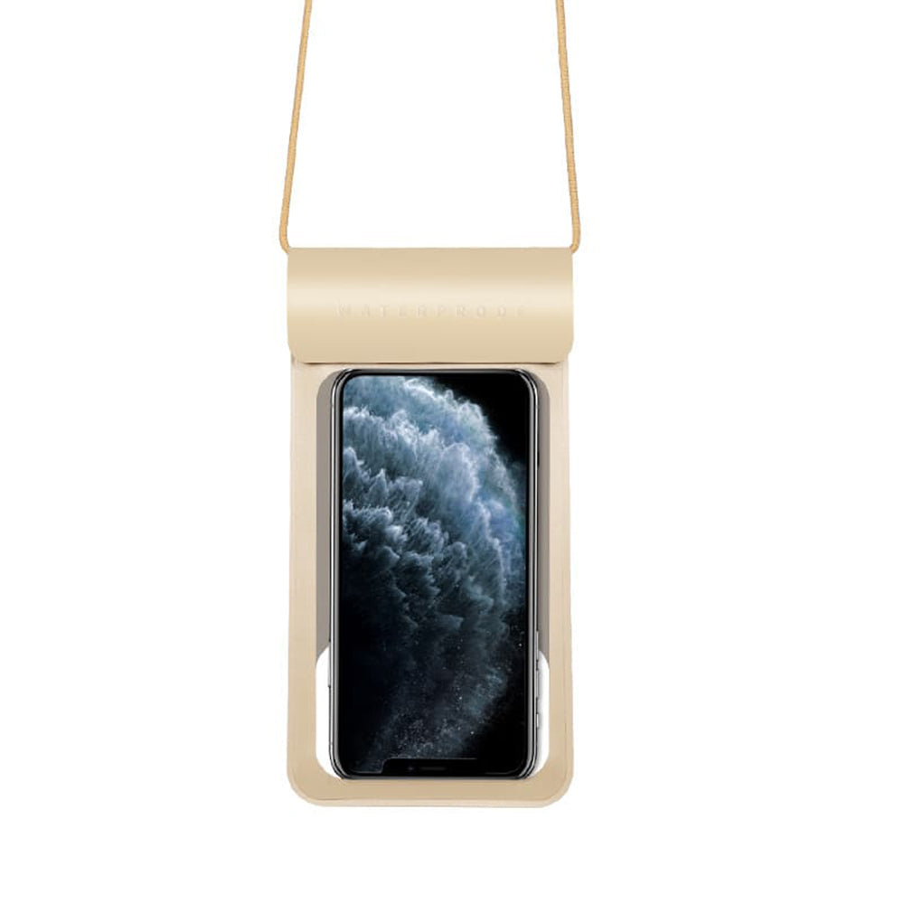 Univerzalni vodoodporni ovitek za telefon max. 6,8 palca, Techsuit, TWC1, zlata